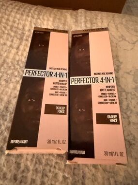 Maybelline Perfector 4-in-1 Whipped Matte Makeup - 05 Deep Foncé (2 Pack)